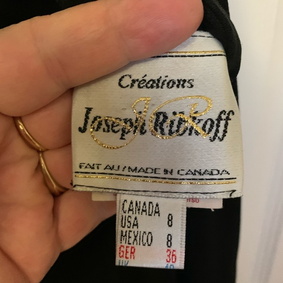 Vintage Joseph Ribkoff Designer evening gown - Picture 3 of 6